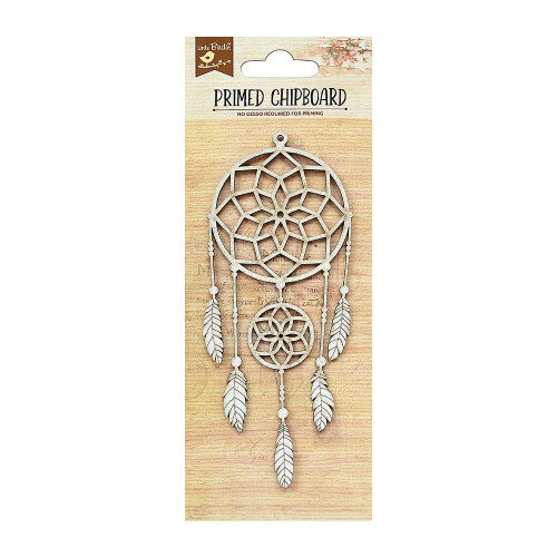 Little Birdie Crafts- Primed Chipboard- Dream Catcher - 1pc