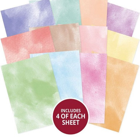 Hunkydory Crafts- Essential Selection A5 Paper Pad- Watercolour
