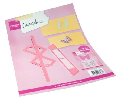 Marianne Design Collectables Dies with Stamp- Pop & Twist Butterfly