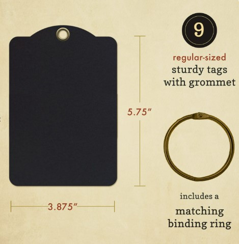 Graphic 45 Staples- Regular Black Tag Album