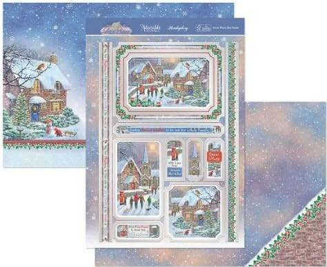 Hunkydory Crafts Let it Snow Luxury Topper Set- Snow Place Like Home SNOWY25-906
