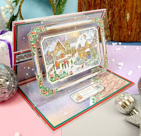 Hunkydory Crafts Let it Snow Luxury Topper Set- Snow Place Like Home SNOWY25-906