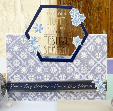 Hunkydory Crafts Luxury Festive Foiled Acetate- Sentiment Sheets LFASS102