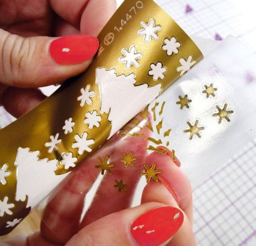 Hunkydory Crafts- Peel Off- Transfer Foil- 4 sheets