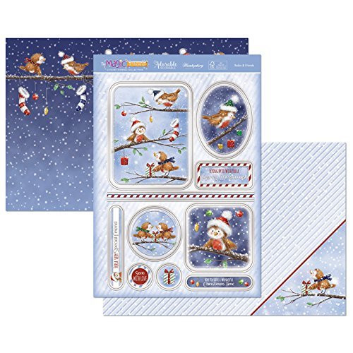 Hunkydory The Magic Of Christmas- Robin & Friends 3-pc Topper Collection