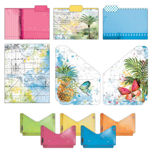 49 and Market- Vintage Artistry- Sunburst Essential File Set