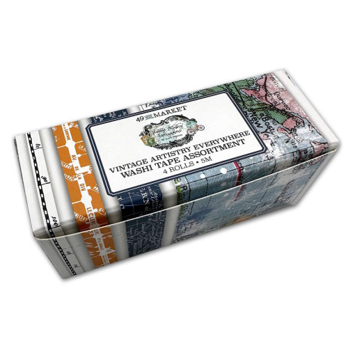 49 and Market- Vintage Artistry- Everywhere Washi Tape Assortment