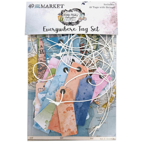 49 and Market- Vintage Artistry- Everywhere Tag Set