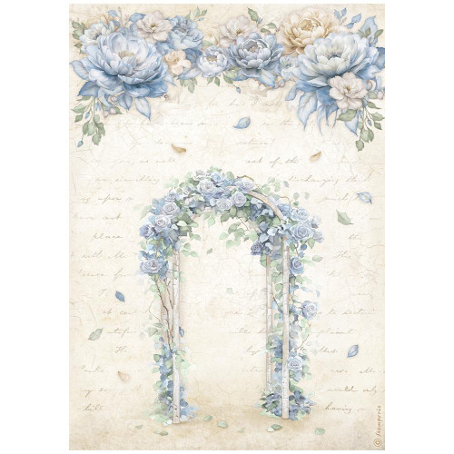 Stamperia A4 Decoupage Rice Paper - Timeless- Arch