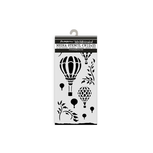 Stamperia Stencil 12X25CM- Timeless- Air Balloon
