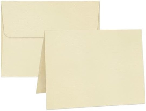 Graphic 45- A2 cards 4.25"x5.5" with Envelopes- Ivory 100lb