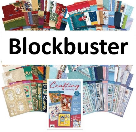 Hunkydory Crafts 2025 Blockbuster- Craftaganza Christmas Bundle 4 Kits, Mag, Inserts, Little Book, Sentiments and more