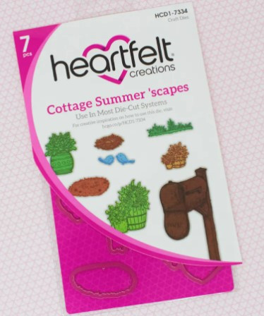 Bundle- Heartfelt Creations Cottage Summer 'scapes Stamp & Die Set