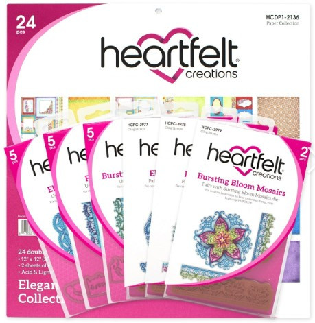 Bundle Heartfelt Creations Elegant Mosaics Collection-IWIA