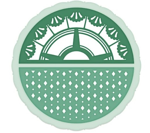 Heartfelt Creations Rounded Scallop Window Die- HCD1-7284