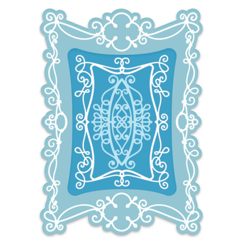 Heartfelt Creations Simply Classic Rectangle Frame Cutting Dies HCD2-7383