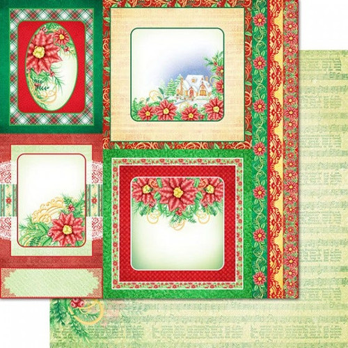 Heartfelt Creations Heartfelt Paper- Festive Poinsettia