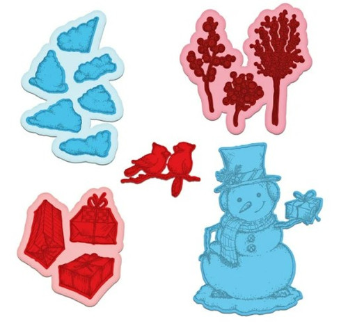 Heartfelt Creations Cut & Emboss Dies- Countryside Winter 'scapes