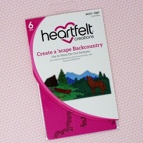 HEARTFELT CREATIONS - Wilderness Retreat - Create A Scape Backcountry Die Set