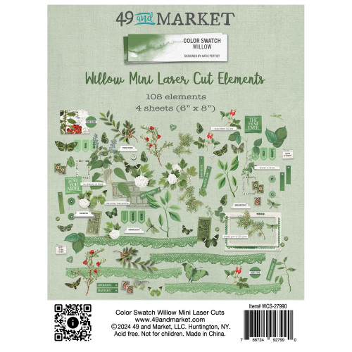 49 and Market Willow Mini Laser Cut Elements