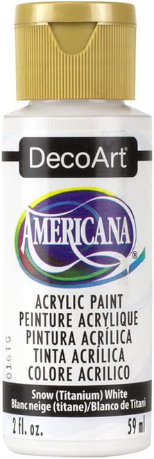 DecoArt Americana Acrylic Paint 2oz- Snow White