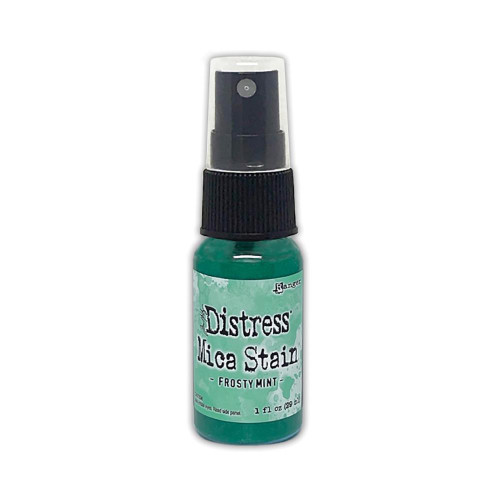 Ranger- Tim Holtz- Distress Mica Stain 1oz- Frosty Mint