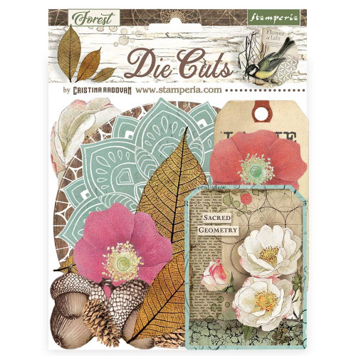 Stamperia Die cuts Assorted - Forest