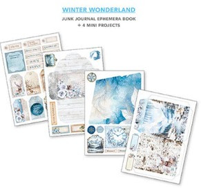 Ciao Bella- Junk Journal Ephemera Book A4- Winter Wonderland