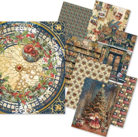 Ciao Bella A5 Rice Paper- 8 Designs- Toy Shop