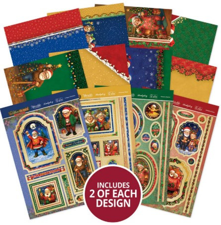 Hunkydory Crafts- Golden Oldies Festive Fun- Luxury Topper Collection