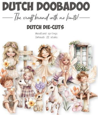 Dutch Doobadoo- Die-Cuts- Woodland Springs
