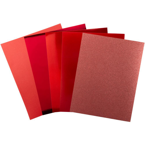 Harmony Paper Company Precious Metals 20 sheets Red