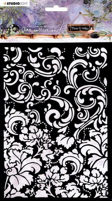 Studio Light Jenine's Mindful Art Mask Stencil- Time to Relax