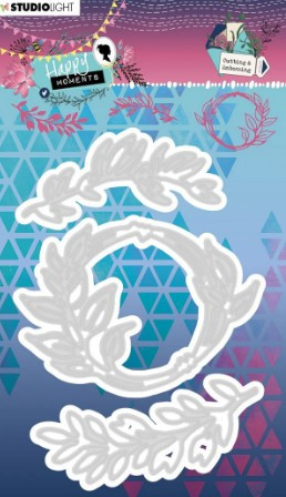 Studio Light- Happy Moments- Cutting & Embossing Die Set nr. 293