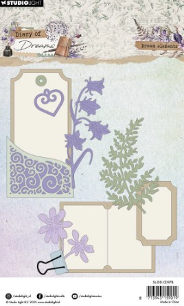 Studio Light- Diary of Dreams- Dream Elements Die Set