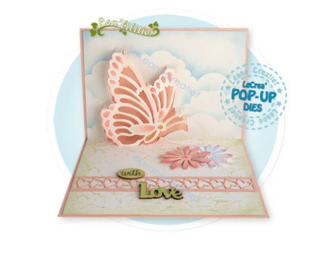 Lea’bilitie Pop-Up Butterfly Cut And Embossing Die