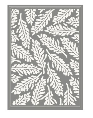 Couture Creations - Earthy Delights Fern Leaves Stencil