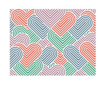 Couture Creations Interlocking Hearts Stencil Set (4pc)