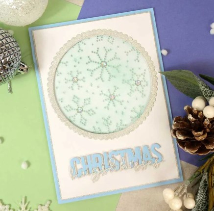 Hunkydory Moonstone Dies - Festive Overlay Sentiments