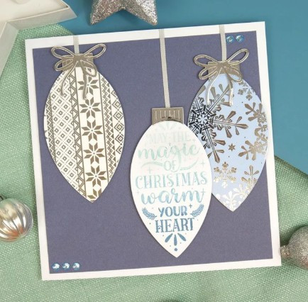 Hunkydory Moonstone Combos - Baubles - The Magic Of Christmas