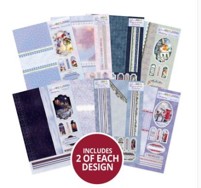 HunkyDory Crafts Quick Cards - Christmas Wonderland