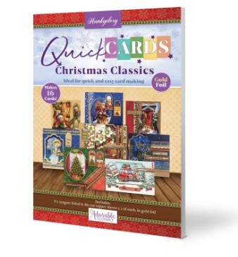 HunkyDory Crafts Quick Cards Christmas Classics QUICK110