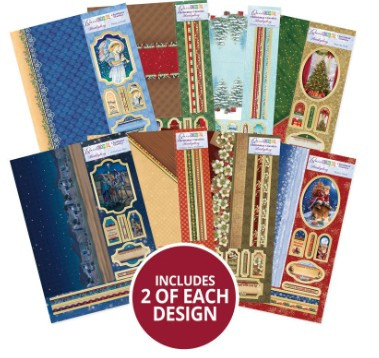 HunkyDory Crafts Quick Cards Christmas Classics QUICK110