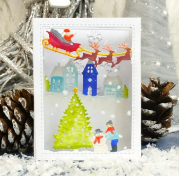 Hunkydory Moonstone Dies - Magical Christmas Town