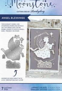 Hunkydory Moonstone Dies - Angel Blessings