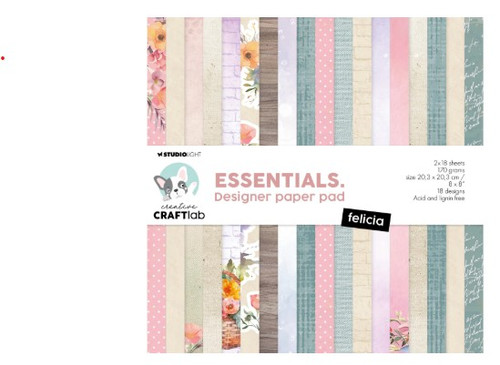 Studio Light- Essential Designer Paper Pad- Felicia 36 SH