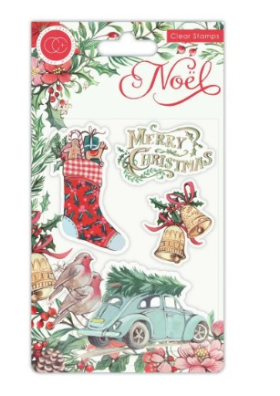 Craft Consortium Noel Stamp Set - Festivity