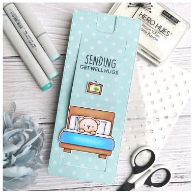 Heffy Doodle- Let's Polka Stencil