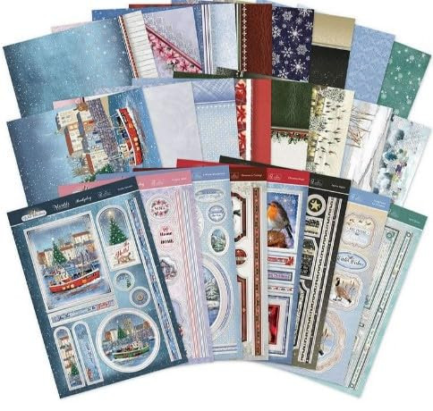 Hunkydory Crafts White Christmas Luxury Topper Collection SNOWY24-101