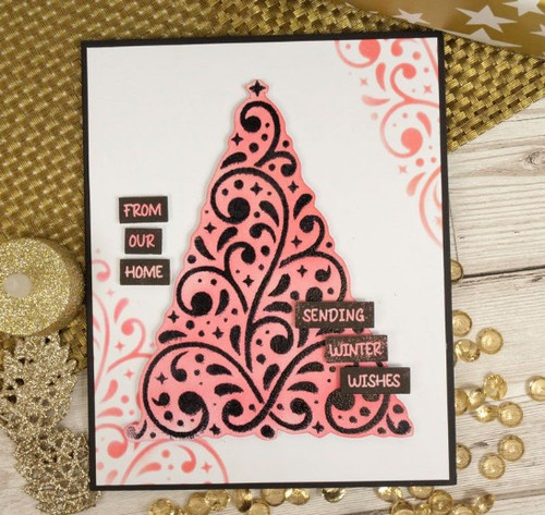 Hunkydory For The Love Of Stamps- Christmas Wishes Sentiment Strips